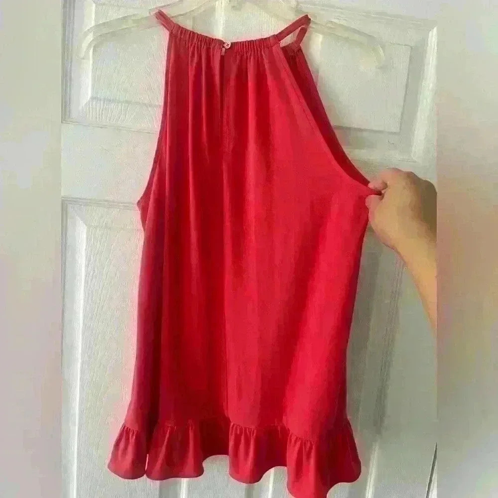 Michael Kors Coral Blouse - Size S -A46